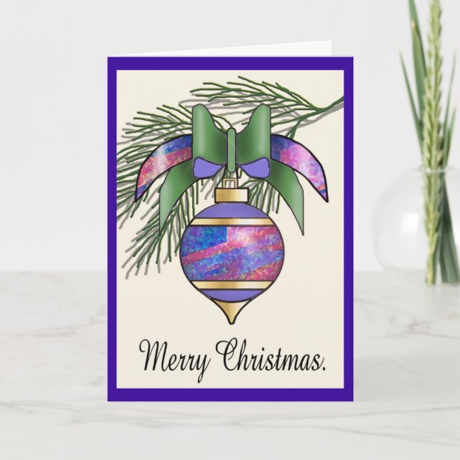 Jul Baubles - 20 Helgkort (Framsida)