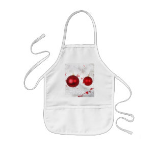 Jul Baubles Apron Barnförkläde