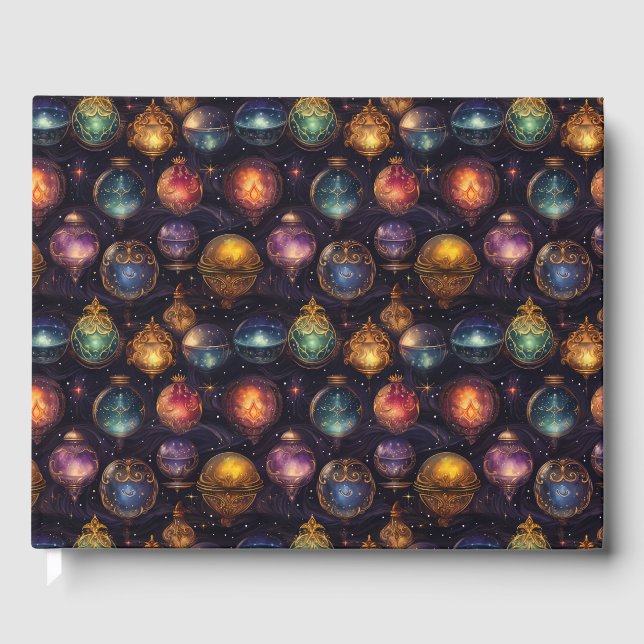 Jul Baubles Guestbook Gästböcker (Framsida)