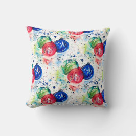 Jul Baubles Helgdag Dekorativ kudde