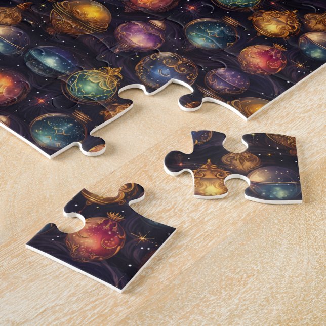 Jul Baubles Jigszle Puzzle Pussel (Sidan)