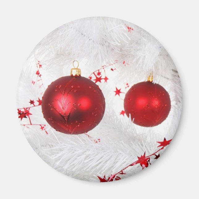 Jul Baubles Magnet (Framsidan)