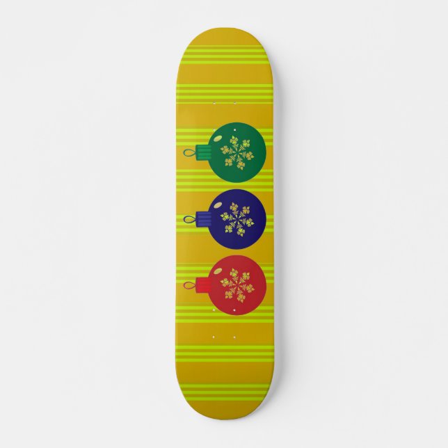 Jul Baubles Skateboard (Framsida)
