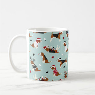 Jul Beagles Blue Coffee Mugg