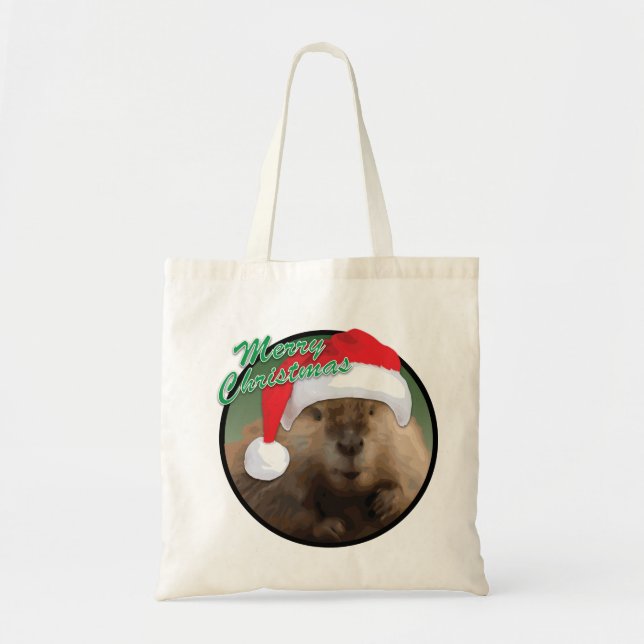 Jul Beaver - Budgetavgift Tygkasse (Framsidan)