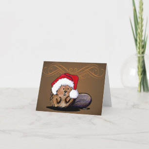 Jul Beaver-kort Helgkort