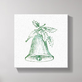Jul Bell med Holly Canvastryck