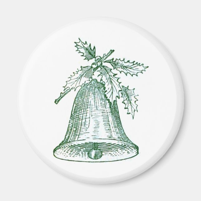 Jul Bell med Holly Magnet (Framsidan)