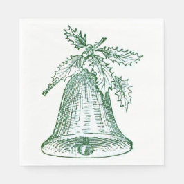 Jul Bell med Holly Pappersservett