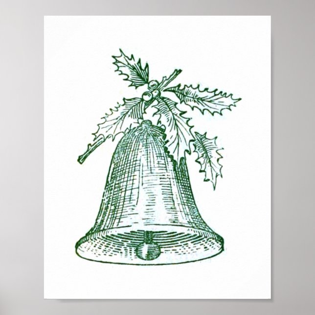 Jul Bell med Holly Poster (Framsidan)