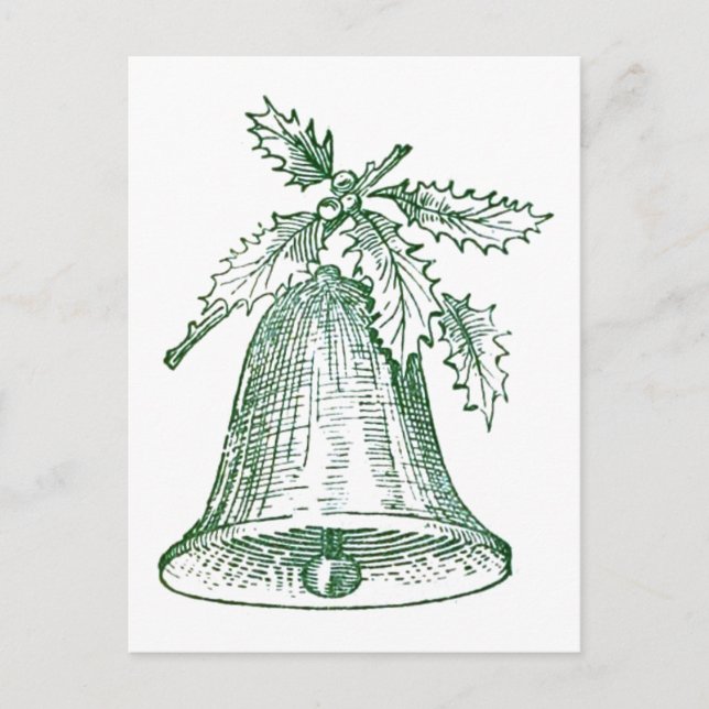 Jul Bell med Holly Vykort (Framsida)