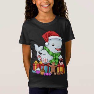 Jul Beluga Whale Gift Kids jul Beluga T Shirt