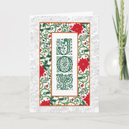 Jul ~ Belysning ~ Joy Greeting Cards Helgkort