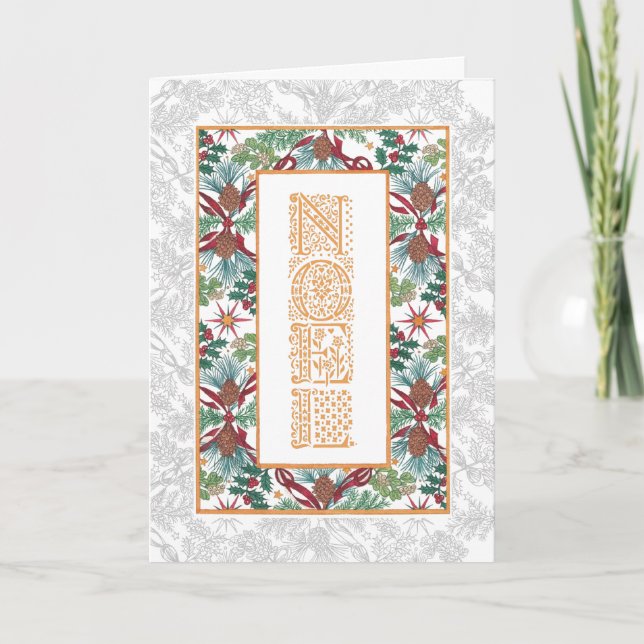 Jul ~ Belysning ~ Noel Greeting Cards Helgkort (Framsida)