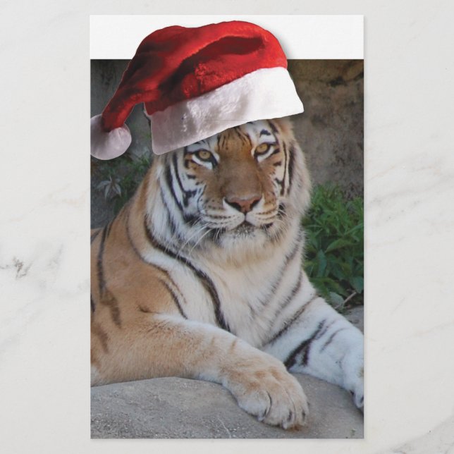 Jul Bengal Tiger Brevpapper (Framsida)
