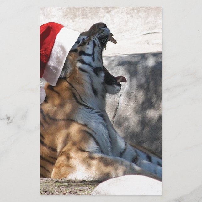 Jul Bengal Tiger Brevpapper (Framsida)
