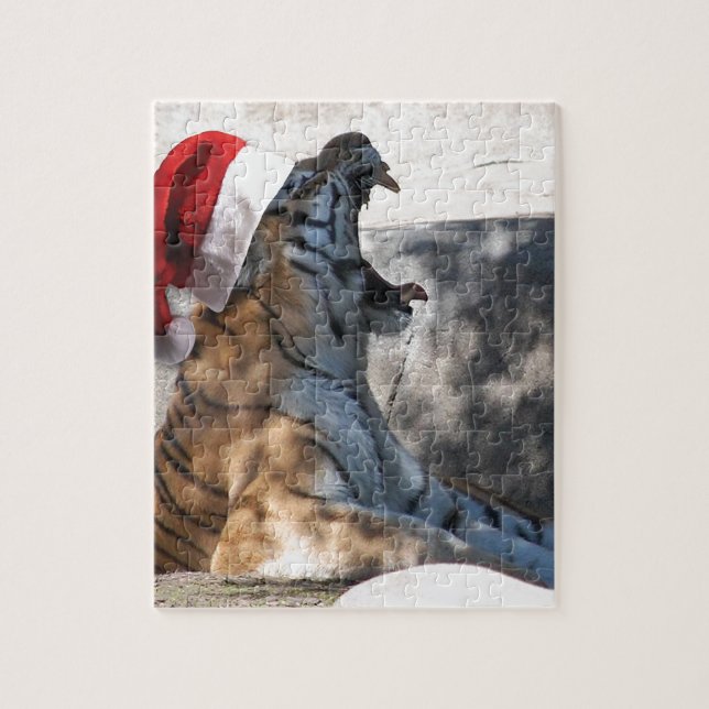 Jul Bengal Tiger Pussel (Vertikal)