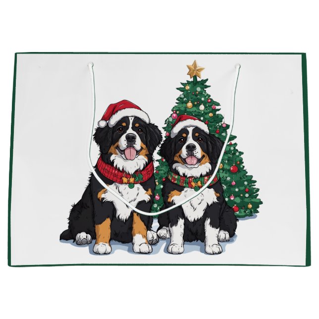 Jul Bernese Mountain Dogs (Framsidan)