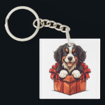 Jul Bernese Mountain Hund Gift Box<br><div class="desc">Släpp helgdag magi med vår berömvärda Bernese Mountain-Hund i Gift Box, perfekt till jul! Denna hjärteformade design fångar säsongens anda och innehåller en lovvärd Bernese Mountain-Hund som är kapslad i en vackert inslagen presentlåda. Gratulera till glädjen och kärlek i julas med den här charmerande designen, skräddarsydd för alla Bernese Mountain...</div>