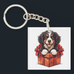 Jul Bernese Mountain Hund Gift Box<br><div class="desc">Släpp helgdag magi med vår berömvärda Bernese Mountain-Hund i Gift Box, perfekt till jul! Denna hjärteformade design fångar säsongens anda och innehåller en lovvärd Bernese Mountain-Hund som är kapslad i en vackert inslagen presentlåda. Gratulera till glädjen och kärlek i julas med den här charmerande designen, skräddarsydd för alla Bernese Mountain...</div>