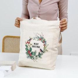 Jul Berries Wandeans God jul Typograf Tygkasse
