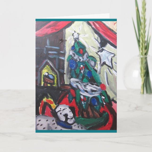 Jul bild helgkort (Framsida)