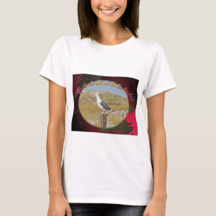 Jul Black Backed Gull jul Caroling T-shirt