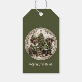 Jul Black Labrador Retriever Puppy Presentetikett