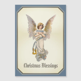 Jul Blessen Angel Blue Guld Magnetic Card