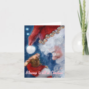 Jul Blessen till alla Helgkort