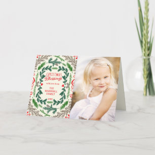 Jul Blessens Fotokort Julhälsningar Helgkort