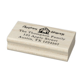 Jul Blessens Ntivity Typography Stämpel