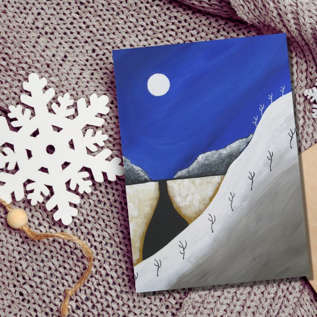 Jul Blesses Greeting Card Desert Southwest Helgkort (Skapare uppladdad)