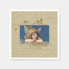Jul Blessings Angel Pappersservett