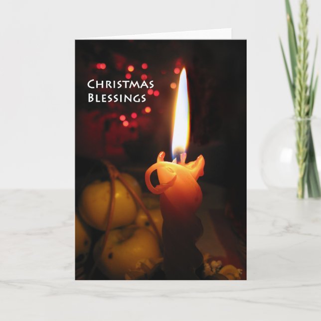 Jul Blessings Helgkort (Framsida)