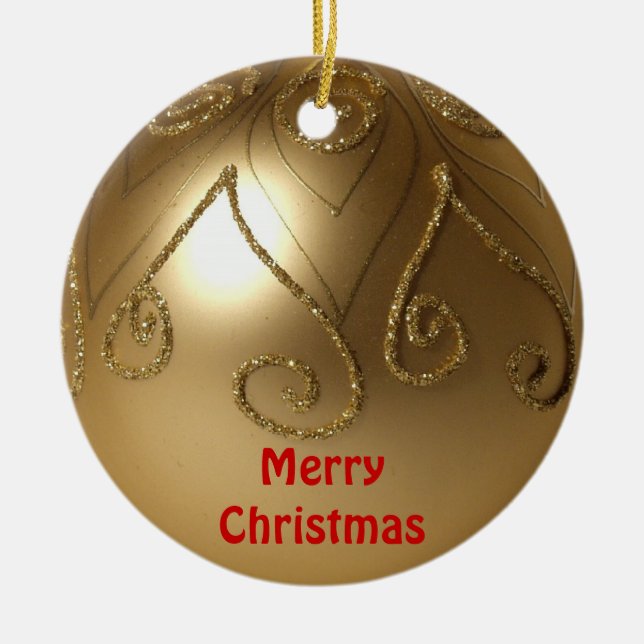 Jul Blessings Julafton Ornament (Framsidan)