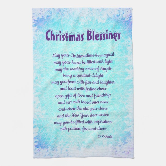 Jul Blessings Kitchen Towels Kökshandduk (Vertikal)