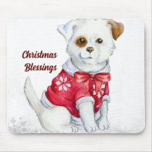 Jul Blessings Puppy Mousepad