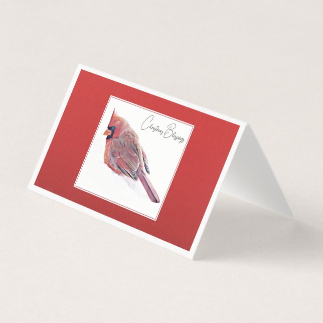 Jul Blessings - Vår Herres födelse Kort (Framsida)