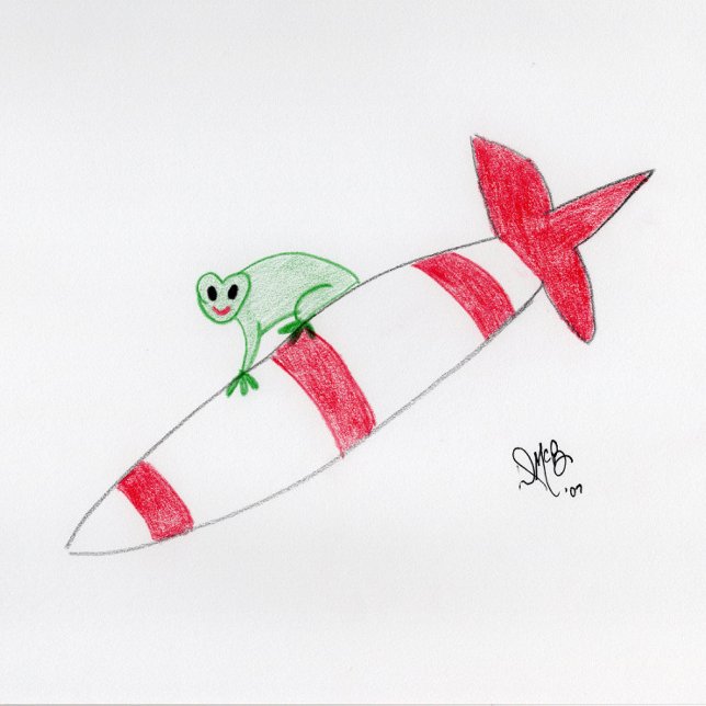 Jul - Bli inte fångad under missilredskap C Kort (Skapare uppladdad)