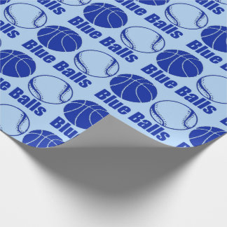 Jul BLUE BOLLAR BASKETBALL julafton humor Presentpapper
