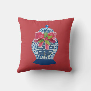 Jul Blue Ginger Burk Kudde