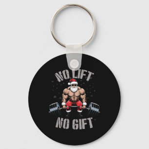 Jul Bodybuilding Bodybyggder - Santa Weightl Nyckelring