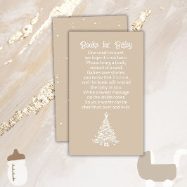 Jul Boho Beige Kön Neutral Bokar för Baby Tilläggskort