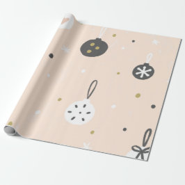 Jul Boho Modern Vintage Wrapping Papprare Presentpapper