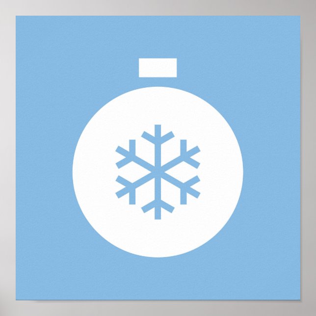 Jul Boll Blue Poster (Framsidan)