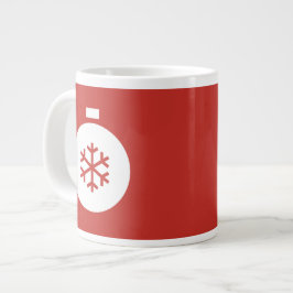 Jul Boll Giant Red Coffee Mugg Jumbo Mugg