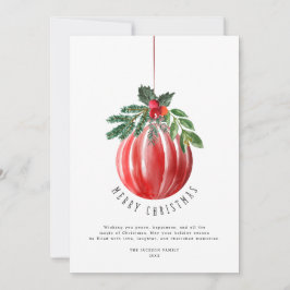 Jul Boll God jul non Photo Julkort