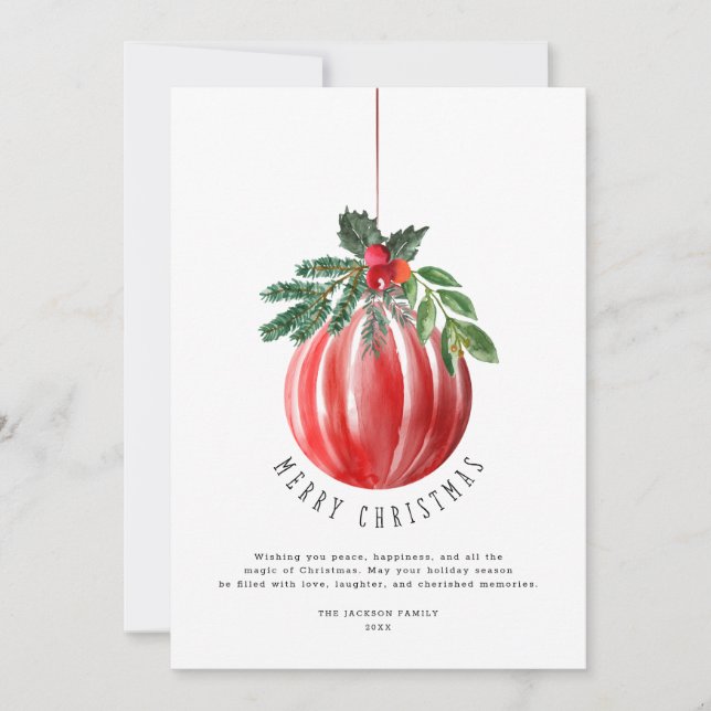 Jul Boll God jul non Photo Julkort (Framsida)