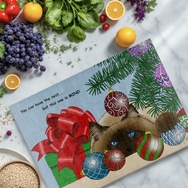 Jul Boll Ornament Cat (Skapare uppladdad)